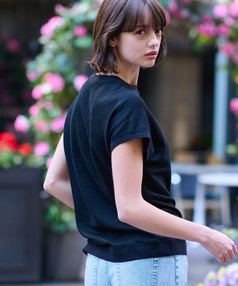 DRESSTERIOR「【毎年人気！／洗える】リネン裏毛フレンチプルオーバー」|Tシャツ・カットソー|