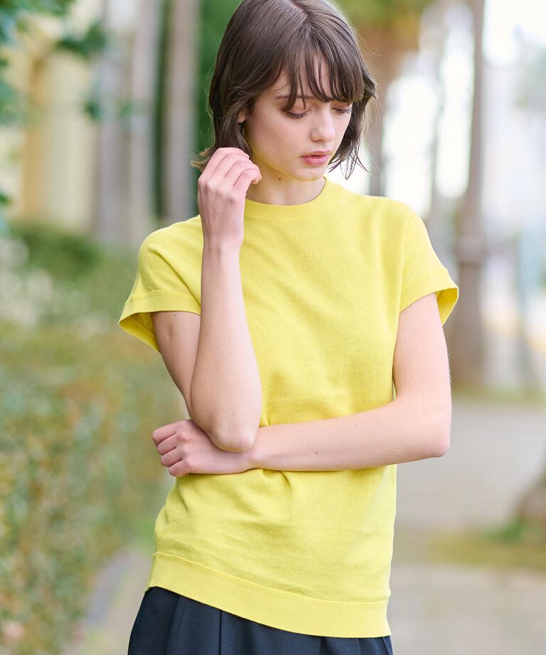 DRESSTERIOR「【毎年人気！／洗える】リネン裏毛フレンチプルオーバー」|Tシャツ・カットソー|