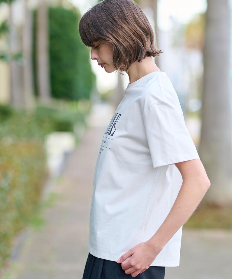 DRESSTERIOR「バックブリーズテックロゴTシャツ」|Tシャツ・カットソー|