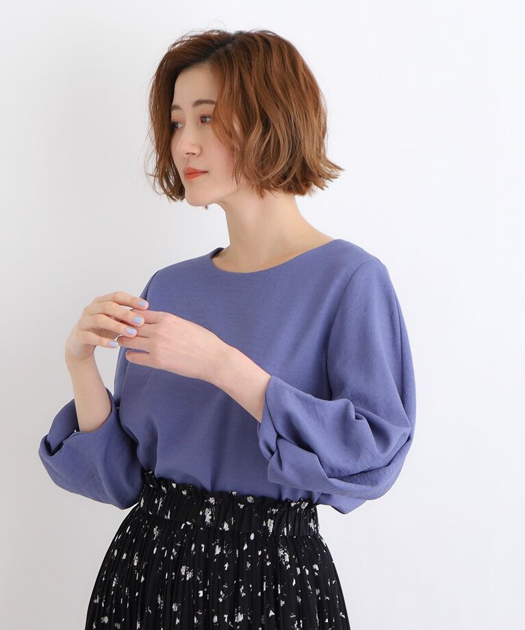 grove「清涼感＆きちんと見え！袖デザインブラウス」|シャツ・ブラウス|