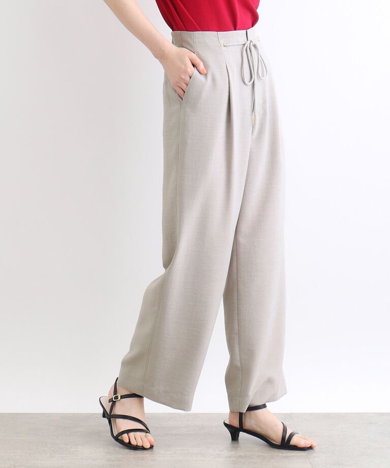 grove「麻調ロープベルトパンツ」|その他|