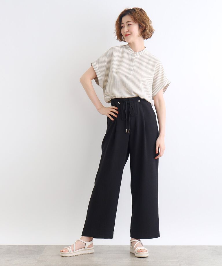 grove「麻調ロープベルトパンツ」|その他|