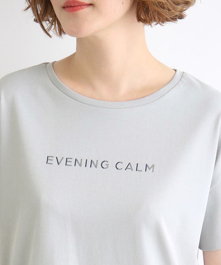 grove「＜接触冷感／UVカット／ご自宅で洗える＞袖フォルムプリントTシャツ」|Tシャツ・カットソー|