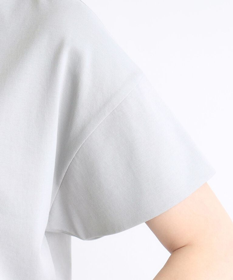 grove「＜接触冷感／UVカット／ご自宅で洗える＞袖フォルムプリントTシャツ」|Tシャツ・カットソー|
