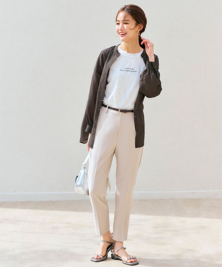 grove「ストライプシアーシャツ×ロゴTシャツSET」|その他|