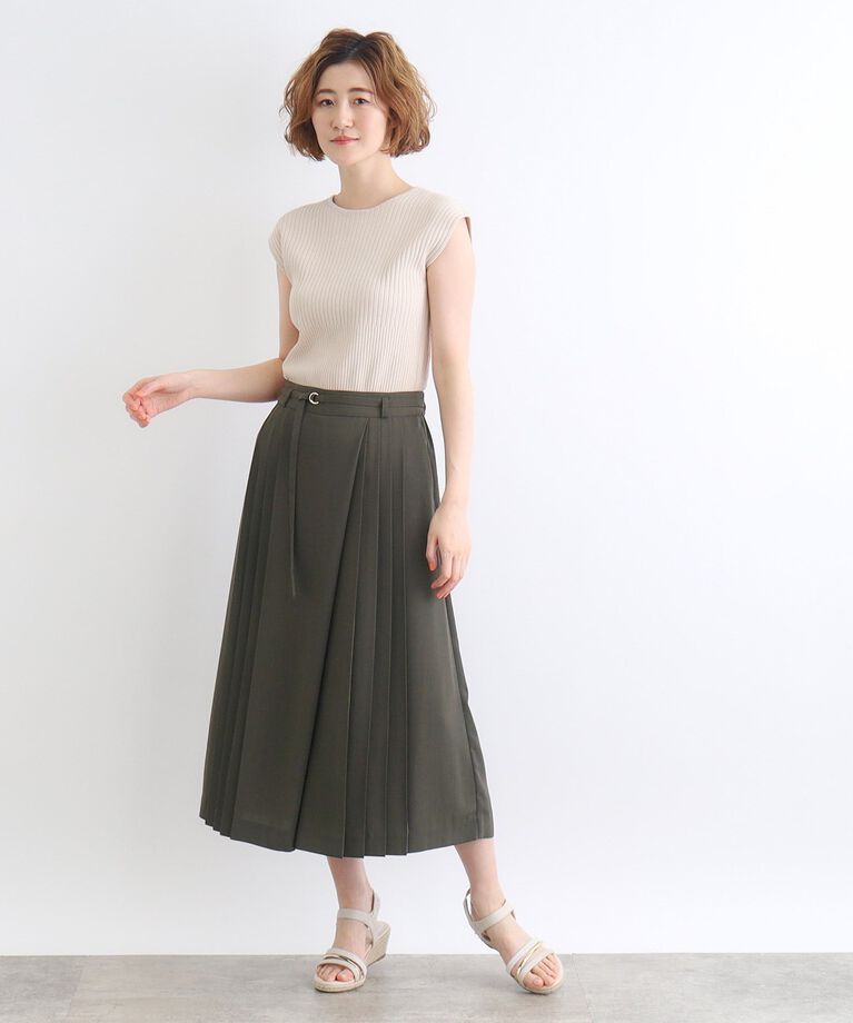grove「スカート見えプリーツパンツ」|その他|