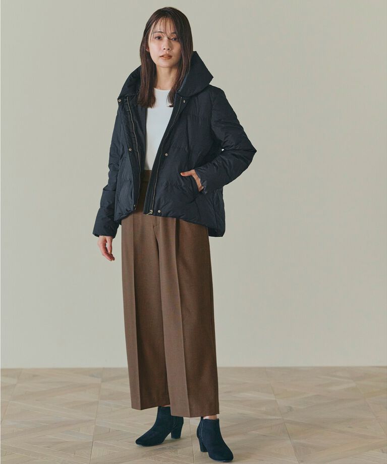 grove「シャークスキン裏起毛スラックスパンツ」|その他|
