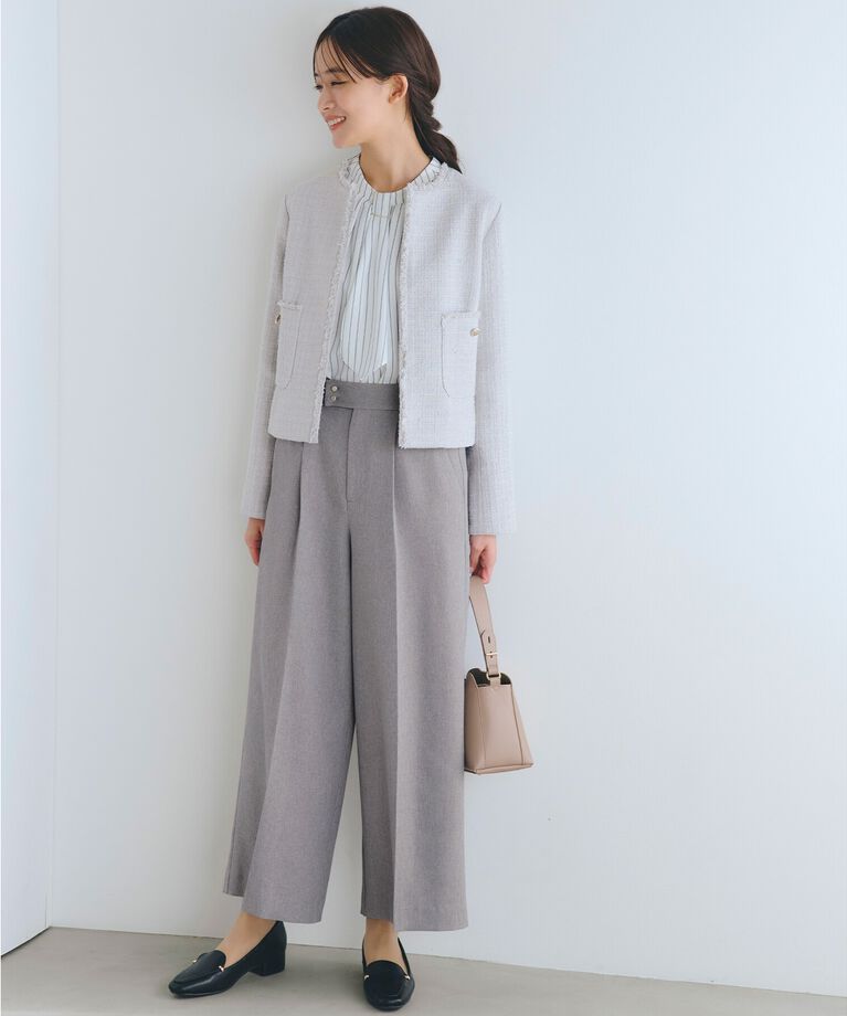 grove「クロップドワイドパンツ」|その他|