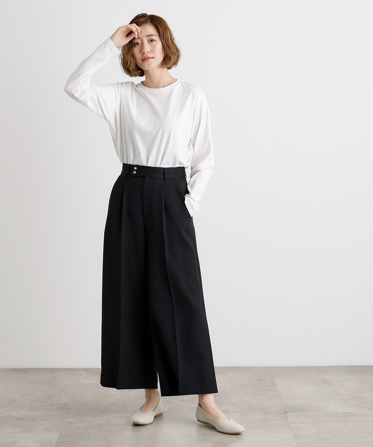 grove「クロップドワイドパンツ」|その他|