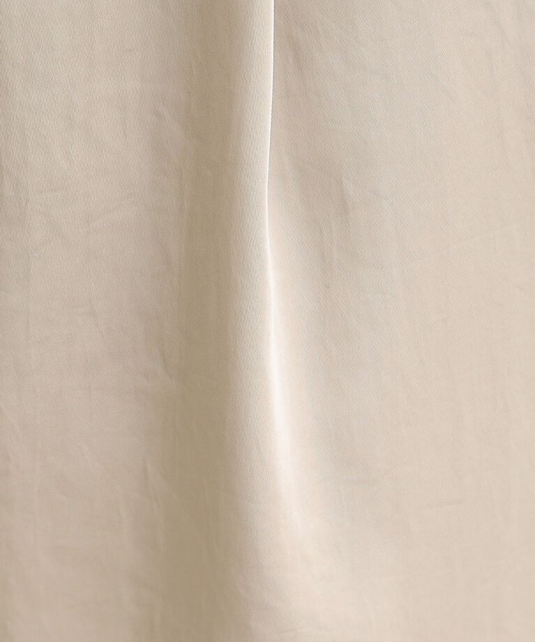 INDIVI「【洗える/ウエストゴム/サテン/日本製】カーゴジョグパンツ」|その他|
