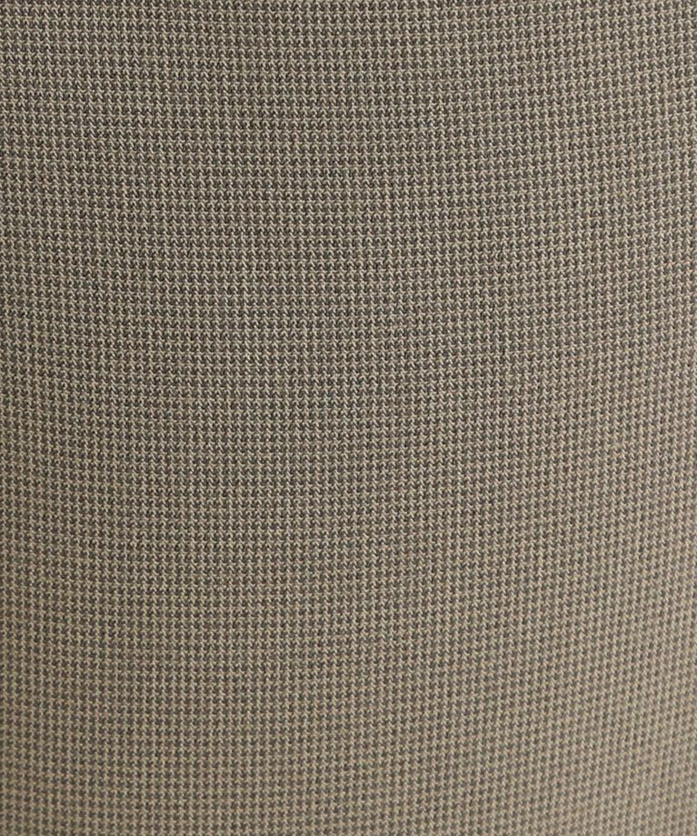 INDIVI「【洗える／UVケア／接触冷感／SETUP可能】千鳥柄タックテーパードパンツ」|スーツ|
