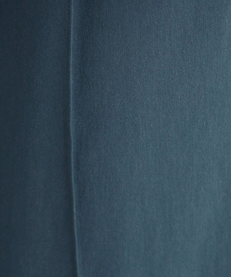 INDIVI「【洗える／UVケア／SETUP可能】麻混クロップドワイドパンツ」|スーツ|
