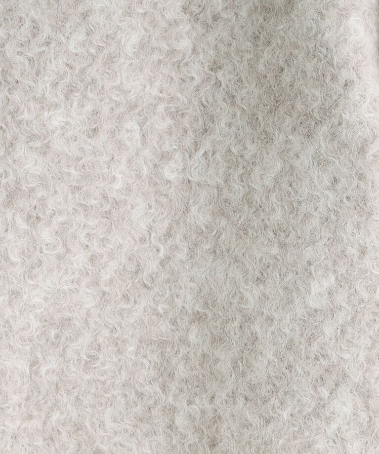 INDIVI「【トレンド◎／ウール混】ループジャージ ノーカラーコート」|ノーカラーコート|