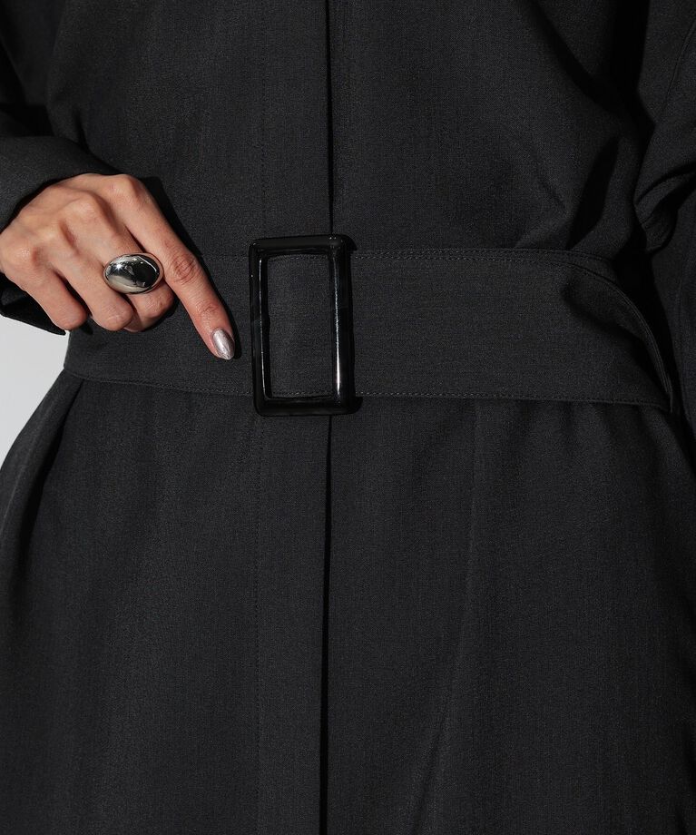 GALLEST「ベルテッドフォルムシャツワンピース」|ワンピース|