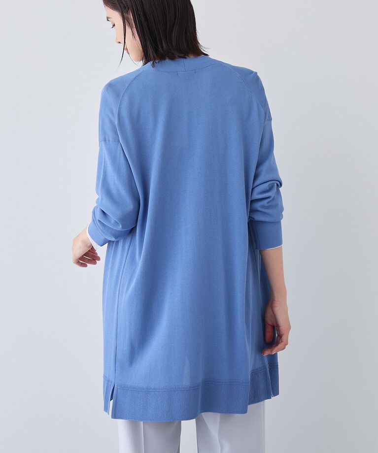 INDIVI「春SALE！【洗える／肌触り◎】ミニマムデザイン ニットカーディガン」|カーディガン|