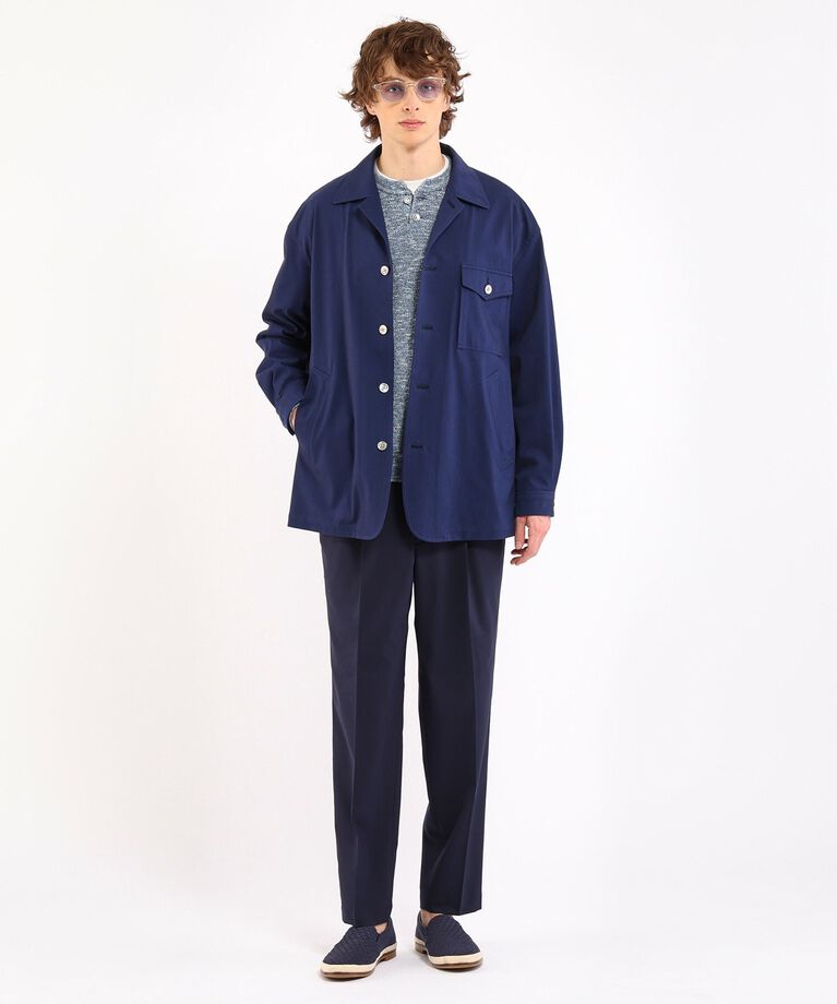 TAKEO KIKUCHI「【THE FLAGSHIP】ヘンリーネック 徳島ニット」|ニット・セーター|
