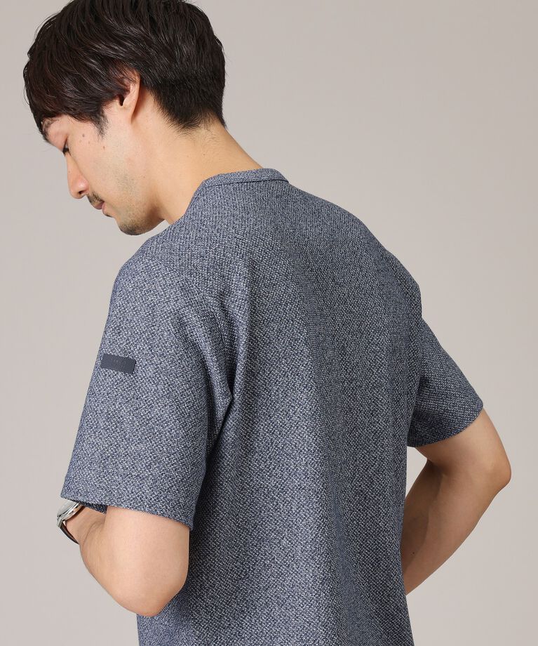 TAKEO KIKUCHI「【尾州織/Made in JAPAN】メランジ Tシャツ」|Tシャツ・カットソー|
