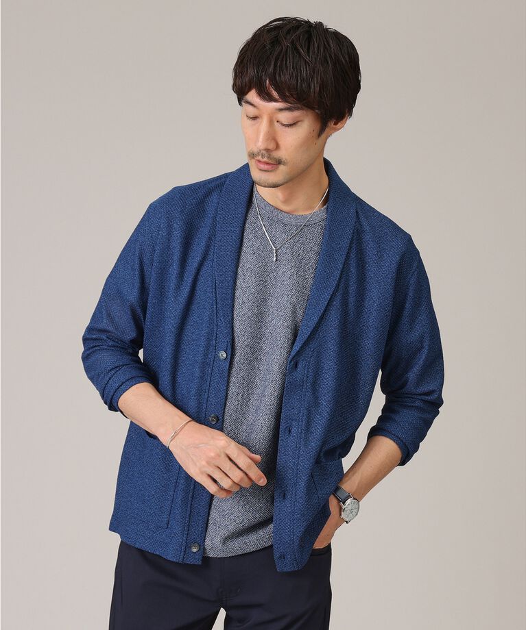 TAKEO KIKUCHI「【尾州織/Made in JAPAN】メランジ Tシャツ」|Tシャツ・カットソー|