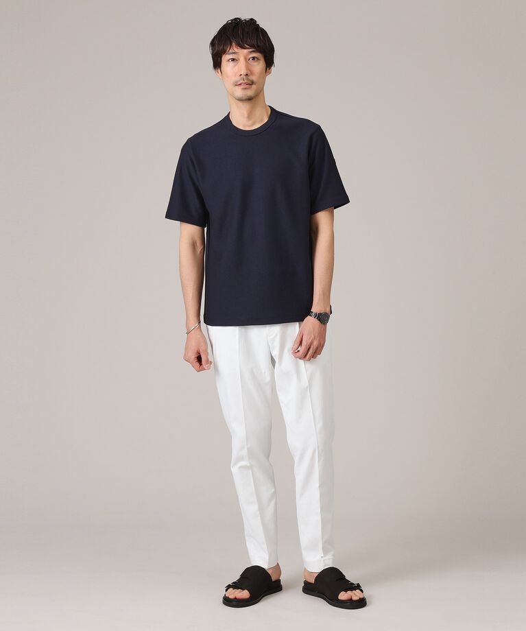 TAKEO KIKUCHI「【尾州織/Made in JAPAN】メランジ Tシャツ」|Tシャツ・カットソー|