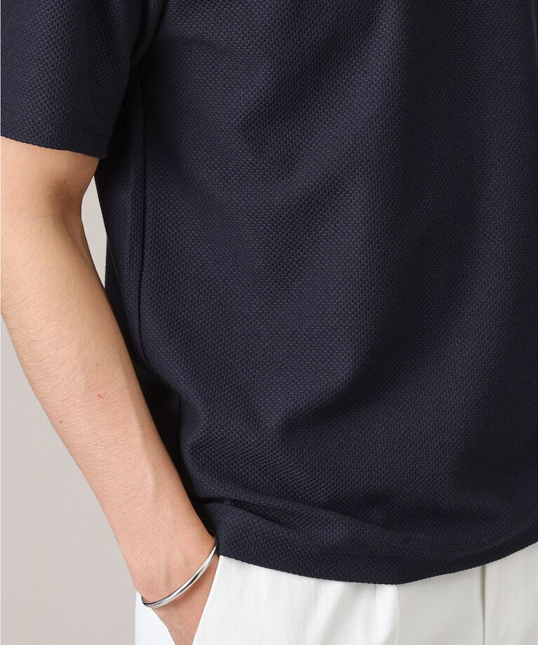 TAKEO KIKUCHI「【尾州織/Made in JAPAN】メランジ Tシャツ」|Tシャツ・カットソー|