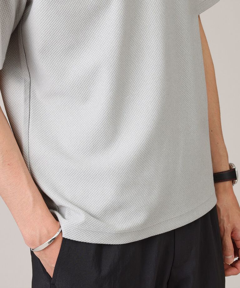 TAKEO KIKUCHI「【尾州織/Made in JAPAN】メランジ Tシャツ」|Tシャツ・カットソー|