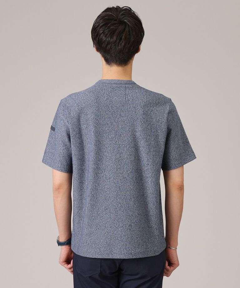 TAKEO KIKUCHI「【尾州織/Made in JAPAN】メランジ Tシャツ」|Tシャツ・カットソー|