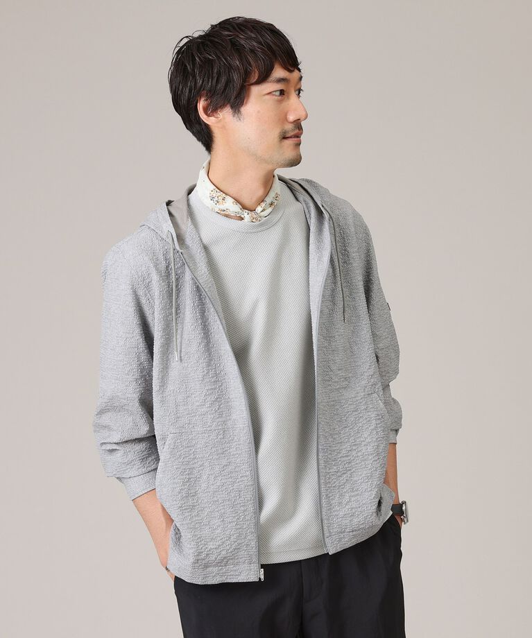 TAKEO KIKUCHI「【尾州織/Made in JAPAN】メランジ Tシャツ」|Tシャツ・カットソー|