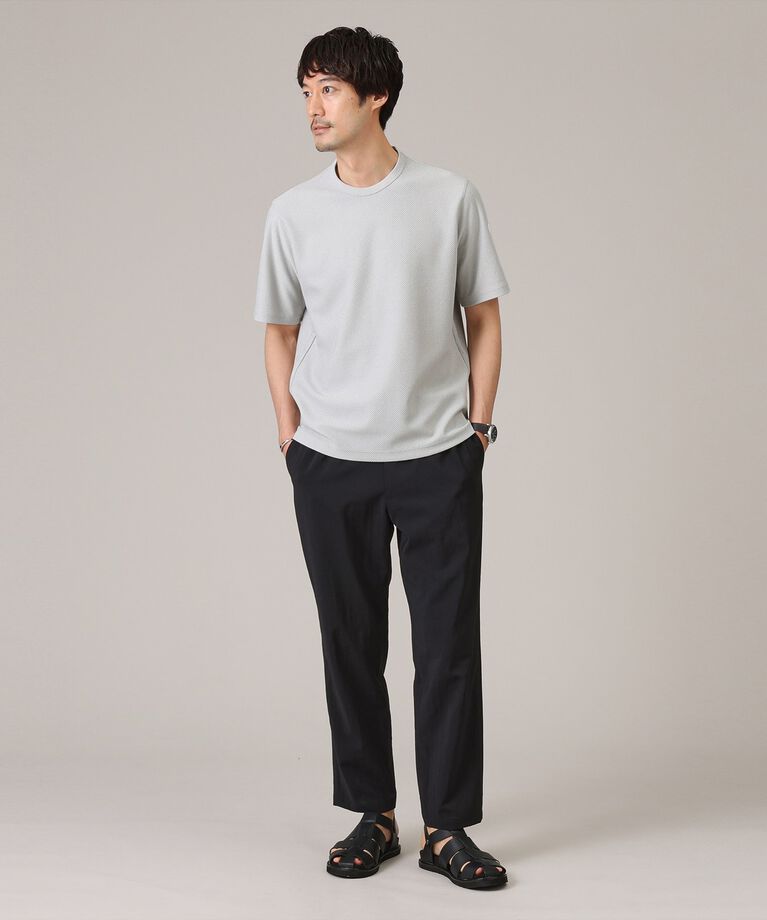 TAKEO KIKUCHI「【尾州織/Made in JAPAN】メランジ Tシャツ」|Tシャツ・カットソー|