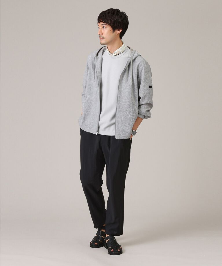 TAKEO KIKUCHI「【尾州織/Made in JAPAN】メランジ Tシャツ」|Tシャツ・カットソー|