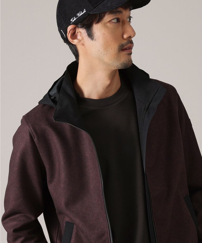 TAKEO KIKUCHI「【DOWN FABRIC】ダウンファブリック　フード ZIP UP　ブルゾン」|ブルゾン・スタジャン|