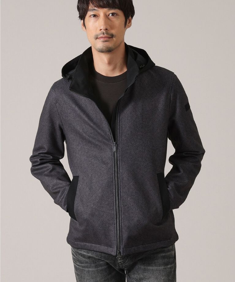TAKEO KIKUCHI「【DOWN FABRIC】ダウンファブリック　フード ZIP UP　ブルゾン」|ブルゾン・スタジャン|