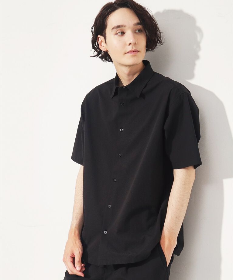 THE SHOP TK「シアサッカーメッシュシャツ」|シャツ・ブラウス|