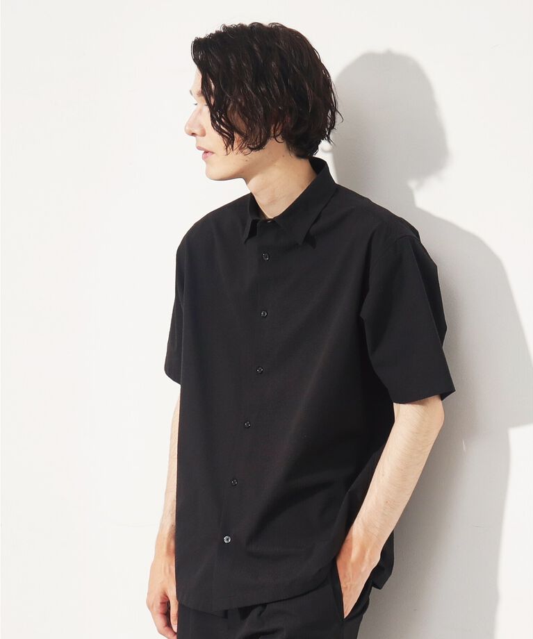 THE SHOP TK「シアサッカーメッシュシャツ」|シャツ・ブラウス|
