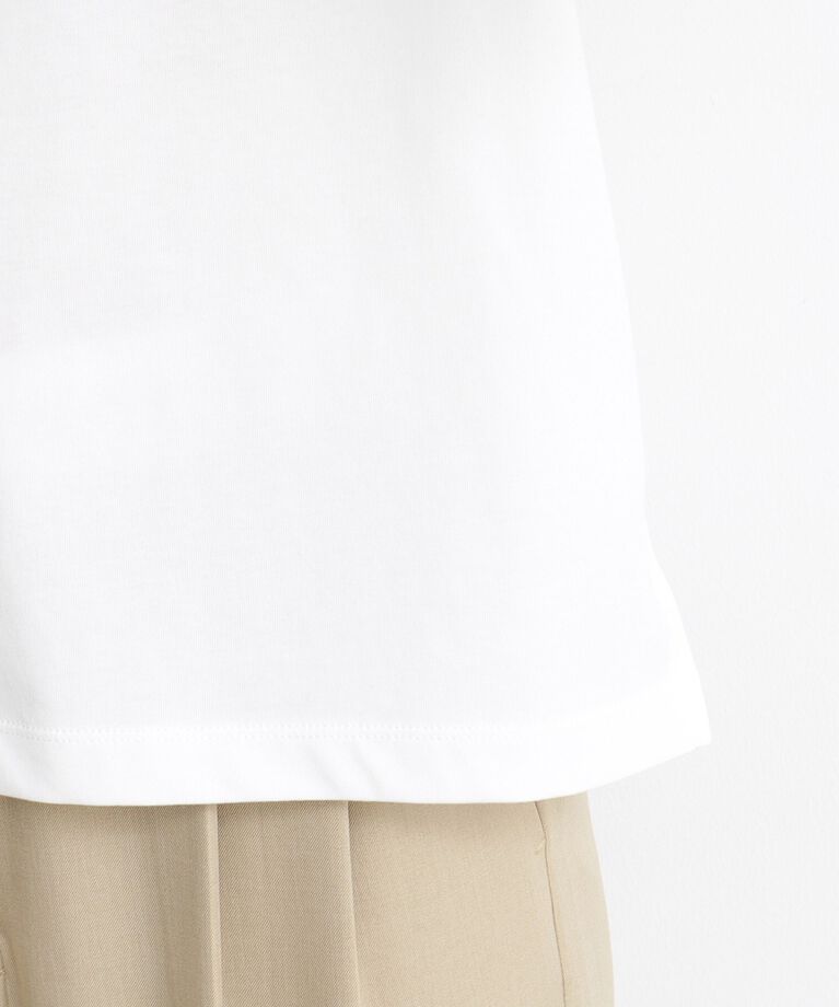 THE SHOP TK「【7.16新色入荷/UV/接触冷感/洗濯OK/毛玉になりにくい】袖シアーTシャツ」|Tシャツ・カットソー|