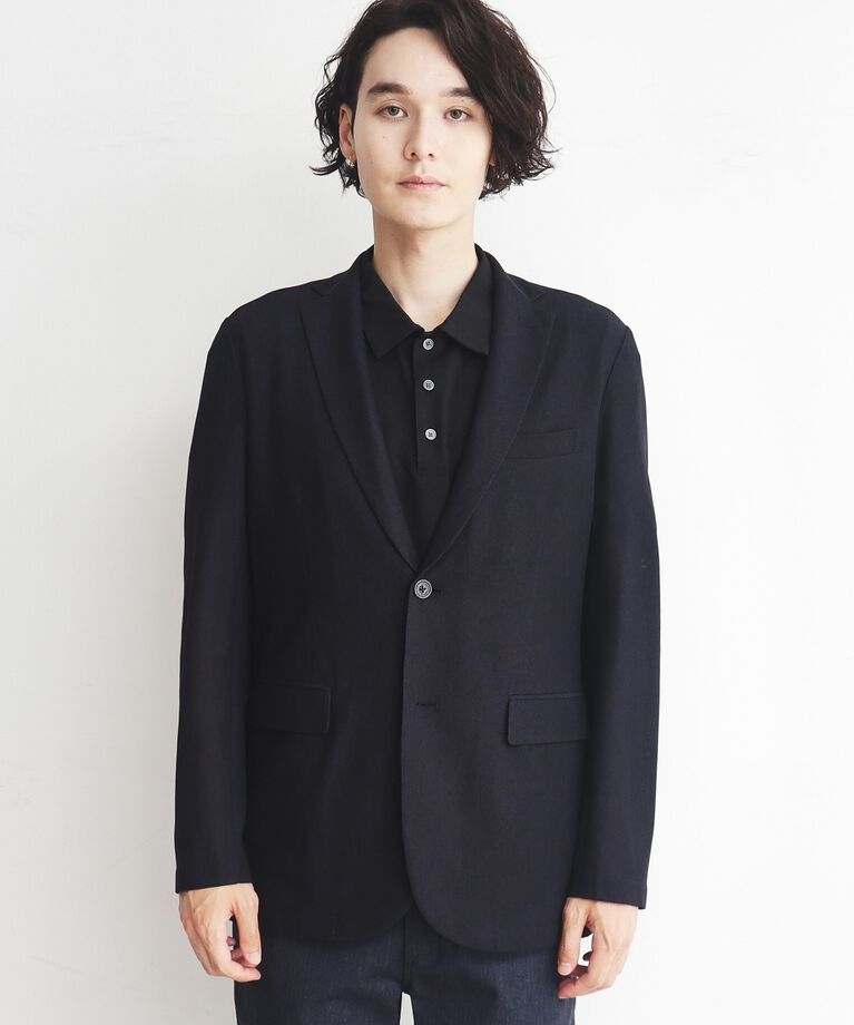THE SHOP TK「【ヒルナンデス！で紹介】【速乾／通気性◎／セットアップ可】シャリルジャージジャケット」|テーラードジャケット|