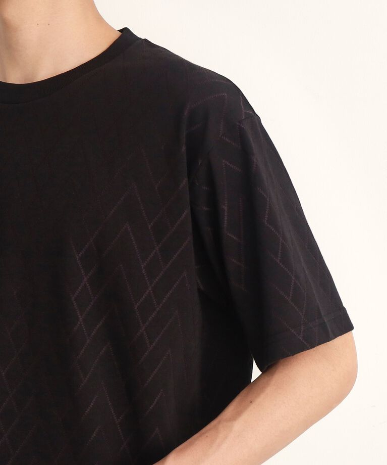 THE SHOP TK「ジオメトリックリンクス半袖Tシャツ」|Tシャツ・カットソー|
