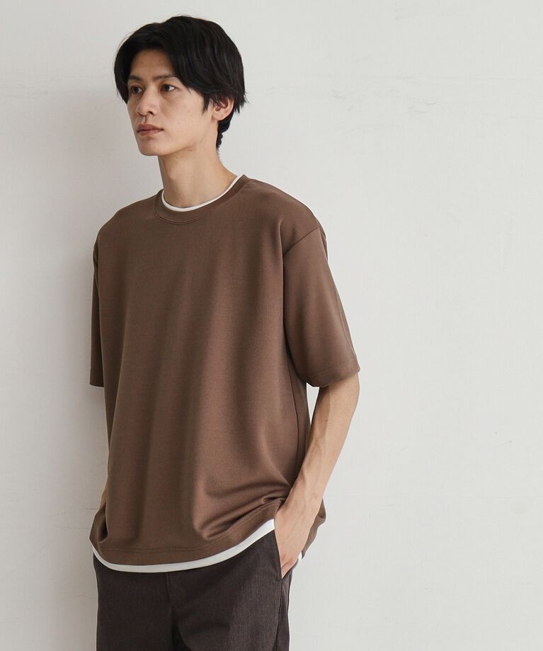 THE SHOP TK「アムンゼンフェイクプルオーバー」|Tシャツ・カットソー|