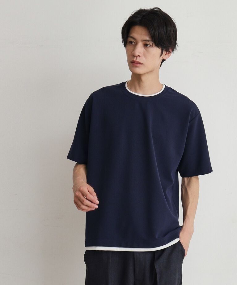 THE SHOP TK「アムンゼンフェイクプルオーバー」|Tシャツ・カットソー|ﾈｲﾋﾞｰ(094)