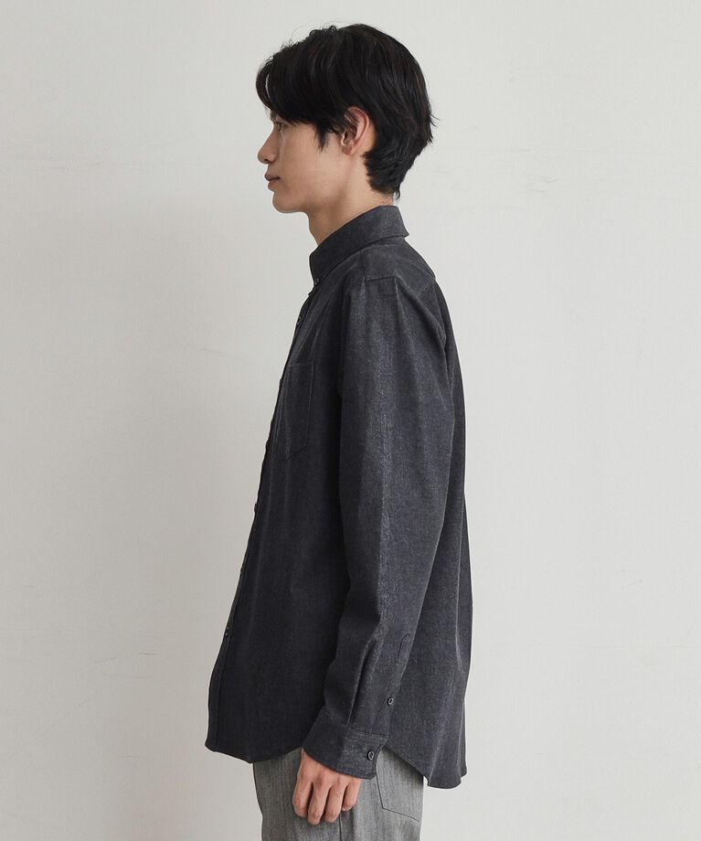 THE SHOP TK「【色落ちしにくい】エバーデニムシャツ」|シャツ・ブラウス|