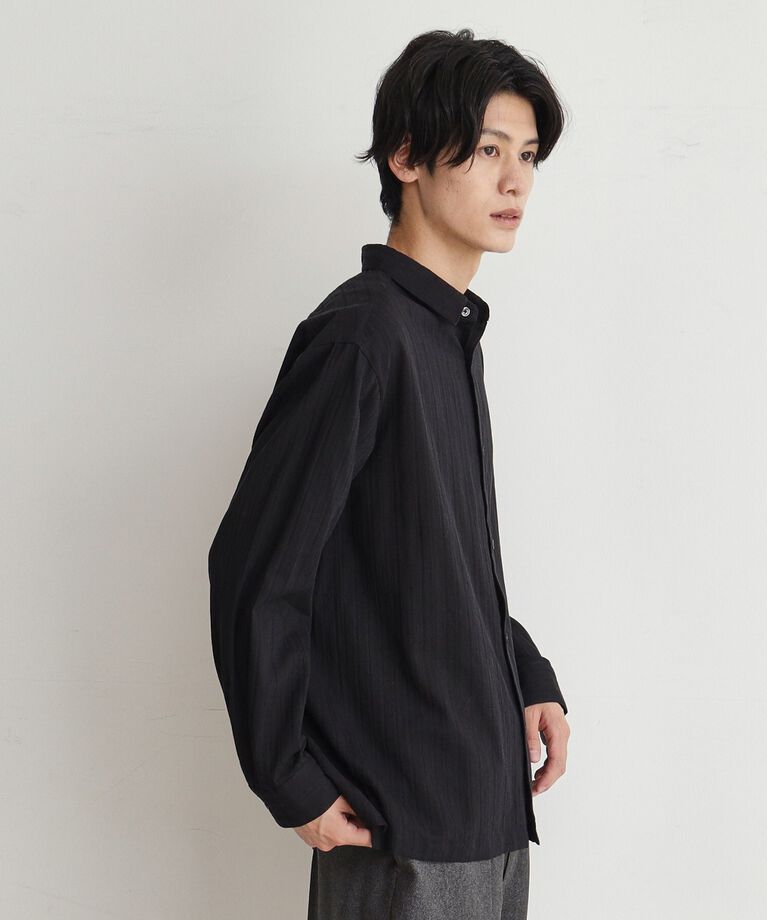 THE SHOP TK「コットンレース長袖シャツ」|シャツ・ブラウス|