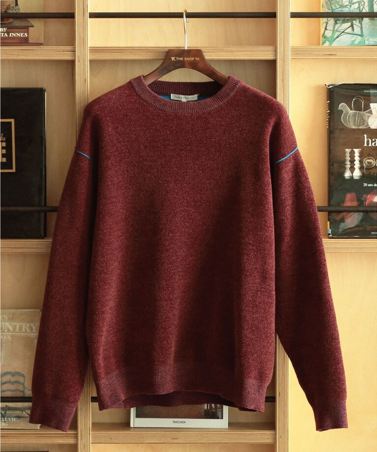 THE SHOP TK「【ハグするニット】モールニットクルーネック　親子リンク/ユニセックス」|ニット・セーター|