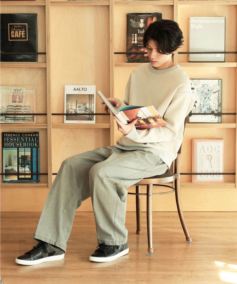THE SHOP TK「【ハグするニット】モールニットクルーネック　親子リンク/ユニセックス」|ニット・セーター|