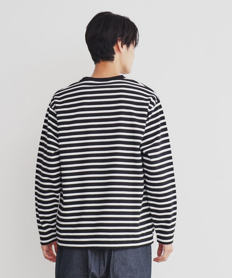 THE SHOP TK「サカリバクルーネック長袖Tシャツ」|Tシャツ・カットソー|