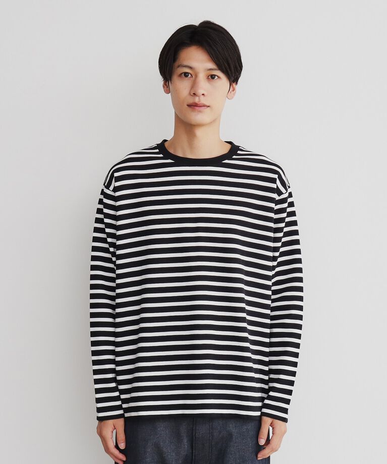 THE SHOP TK「サカリバクルーネック長袖Tシャツ」|Tシャツ・カットソー|