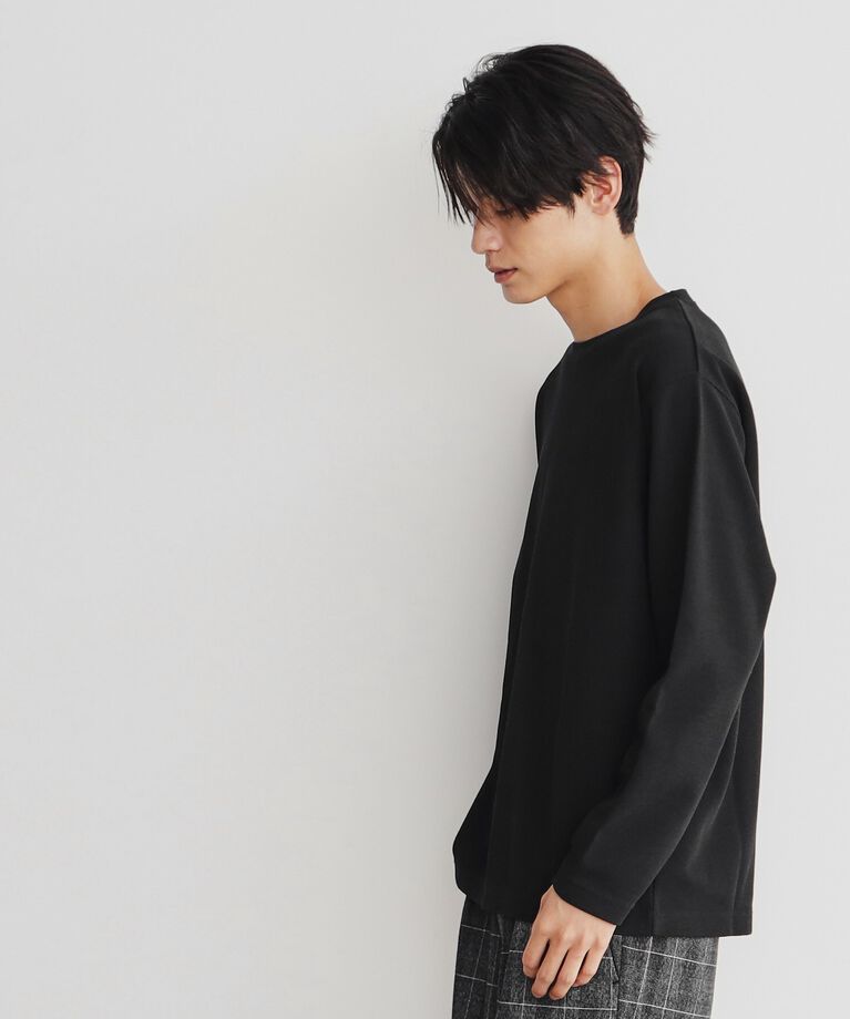 THE SHOP TK「サカリバクルーネック長袖Tシャツ」|Tシャツ・カットソー|