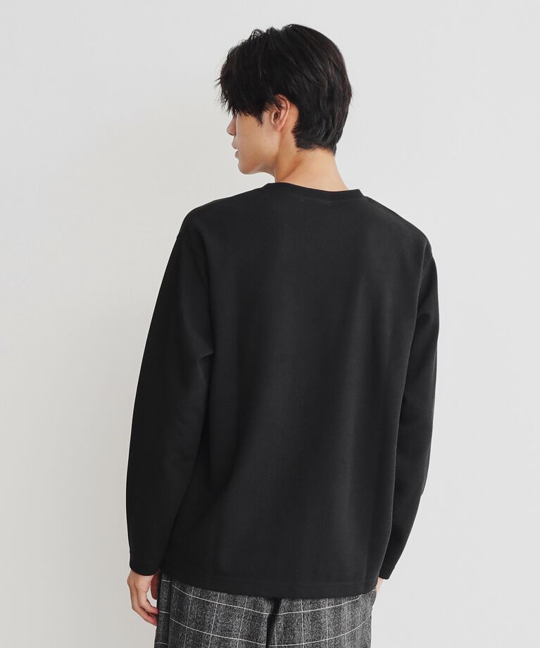 THE SHOP TK「サカリバクルーネック長袖Tシャツ」|Tシャツ・カットソー|