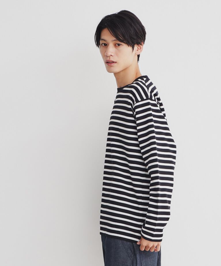 THE SHOP TK「サカリバクルーネック長袖Tシャツ」|Tシャツ・カットソー|