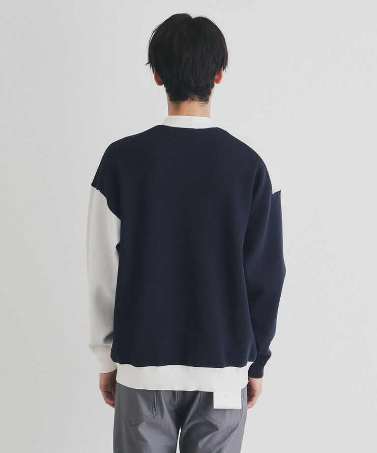 THE SHOP TK「パネルジャカードニットカーディガン」|カーディガン|