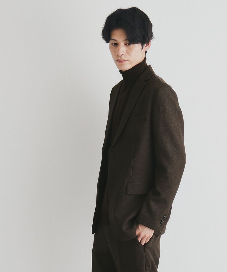 THE SHOP TK「バーズアイジャケット【セットアップ可/ビジネス対応】」|テーラードジャケット|