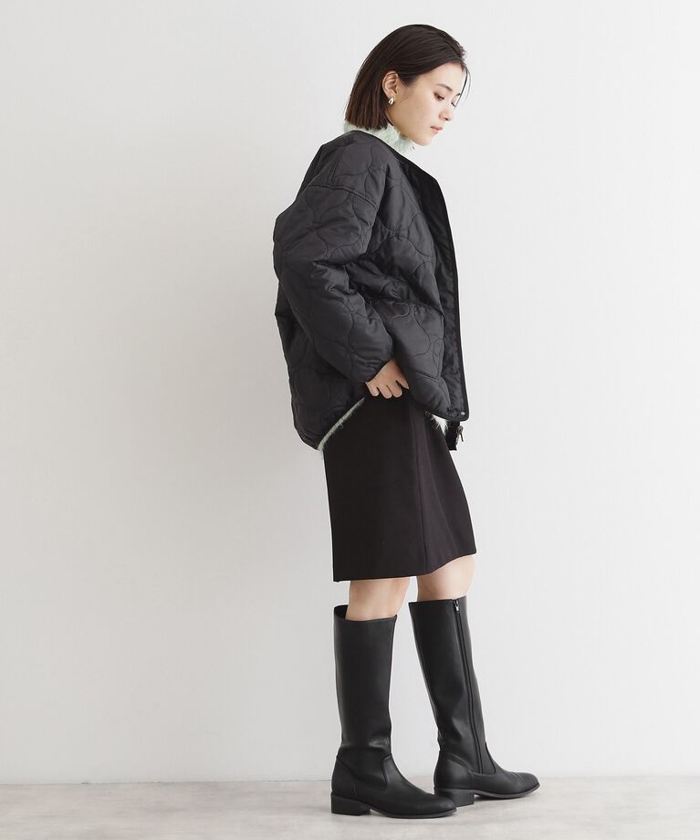 THE SHOP TK「【蓄熱保温】リバーシブルキルトブルゾン」|ブルゾン・スタジャン|
